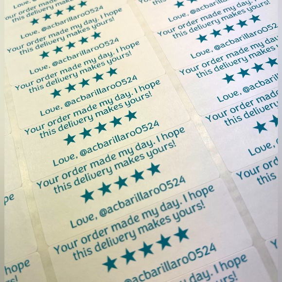 Personalized Labels for Posh Sellers - Picture 8 of 11